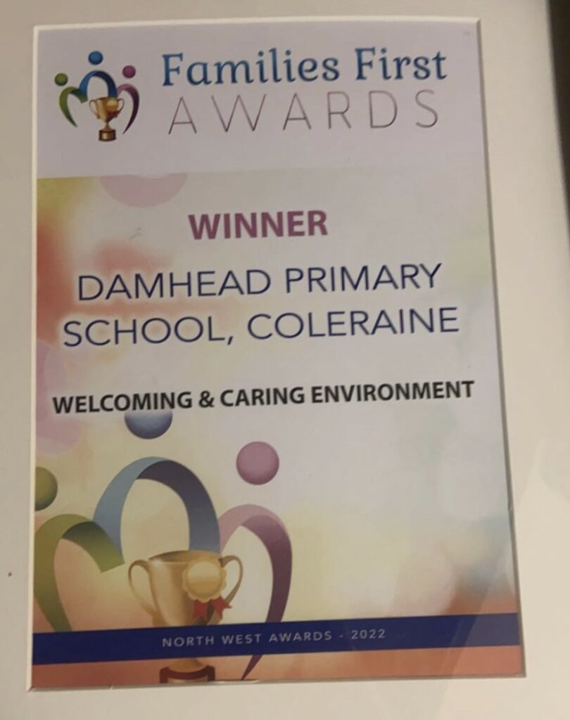 Families First Ni Awards Damhead Primary School